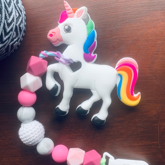 silicone baby unicorn